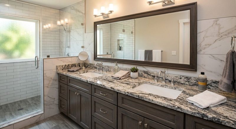 Granite Shower Installation in Venice, FL