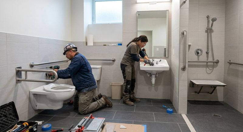 Accessible Bathroom Renovation in Alpharetta, GA