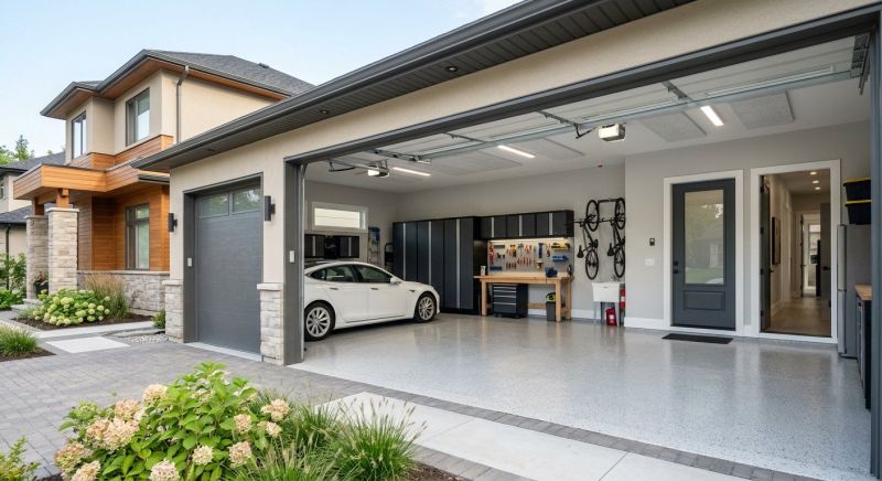 Attached Garage Renovation in Conroe, TX
