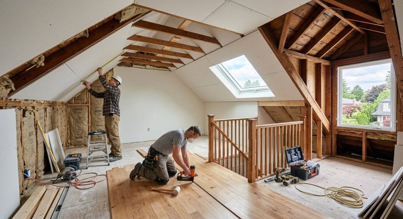 Attic Apartment Construction in Conroe, TX