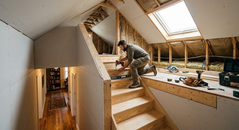 Attic Finishing in Conroe, TX