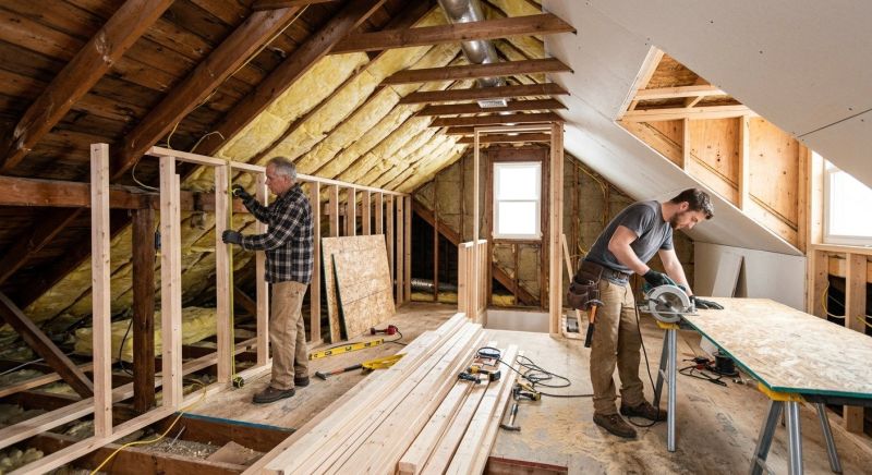 Attic Renovation in Conroe, TX