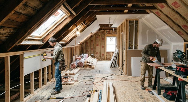Garage Attic Remodeling in Conroe, TX