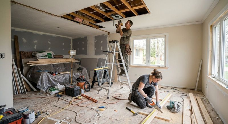 Living Room Remodeling in Denver County, CO