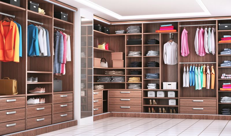Modern Walk In Closet Design